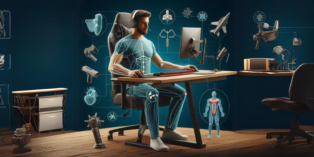 Cómo ayuda la ergonomía a los gamers: El puesto de juego ergonómico ideal