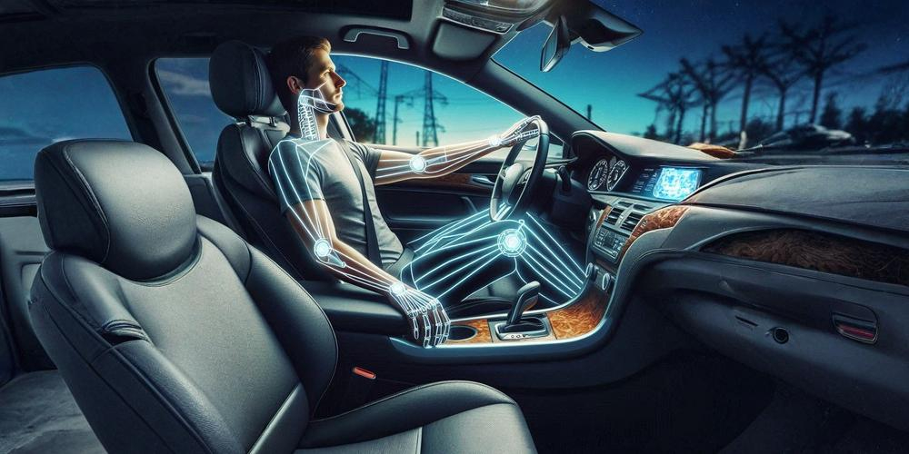 Ergonomía para conductores y pasajeros de automóviles image