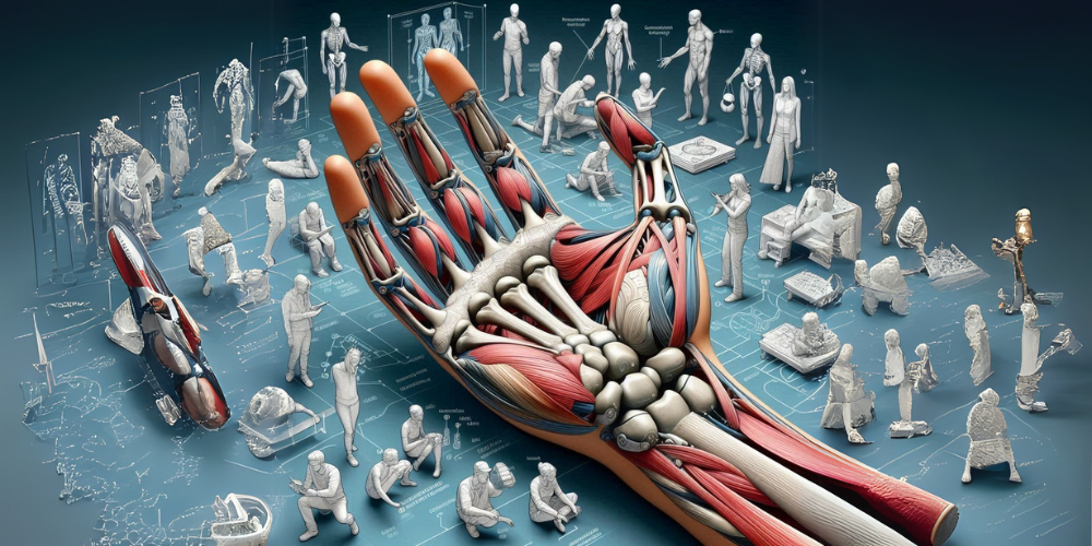 ergonomía y anatomía de la mano humana imagen principal