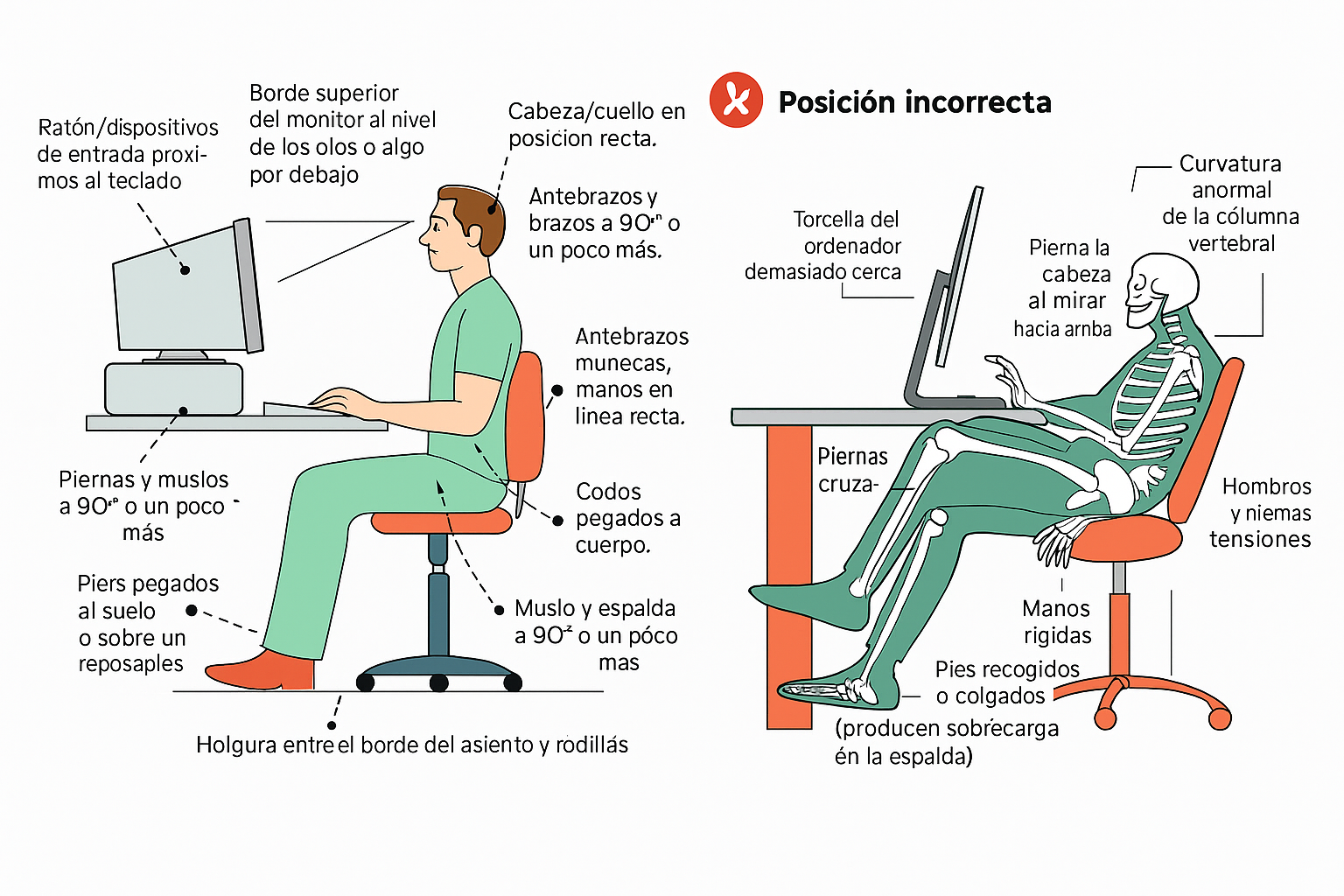 Dolores y lesiones - Anatomía humana