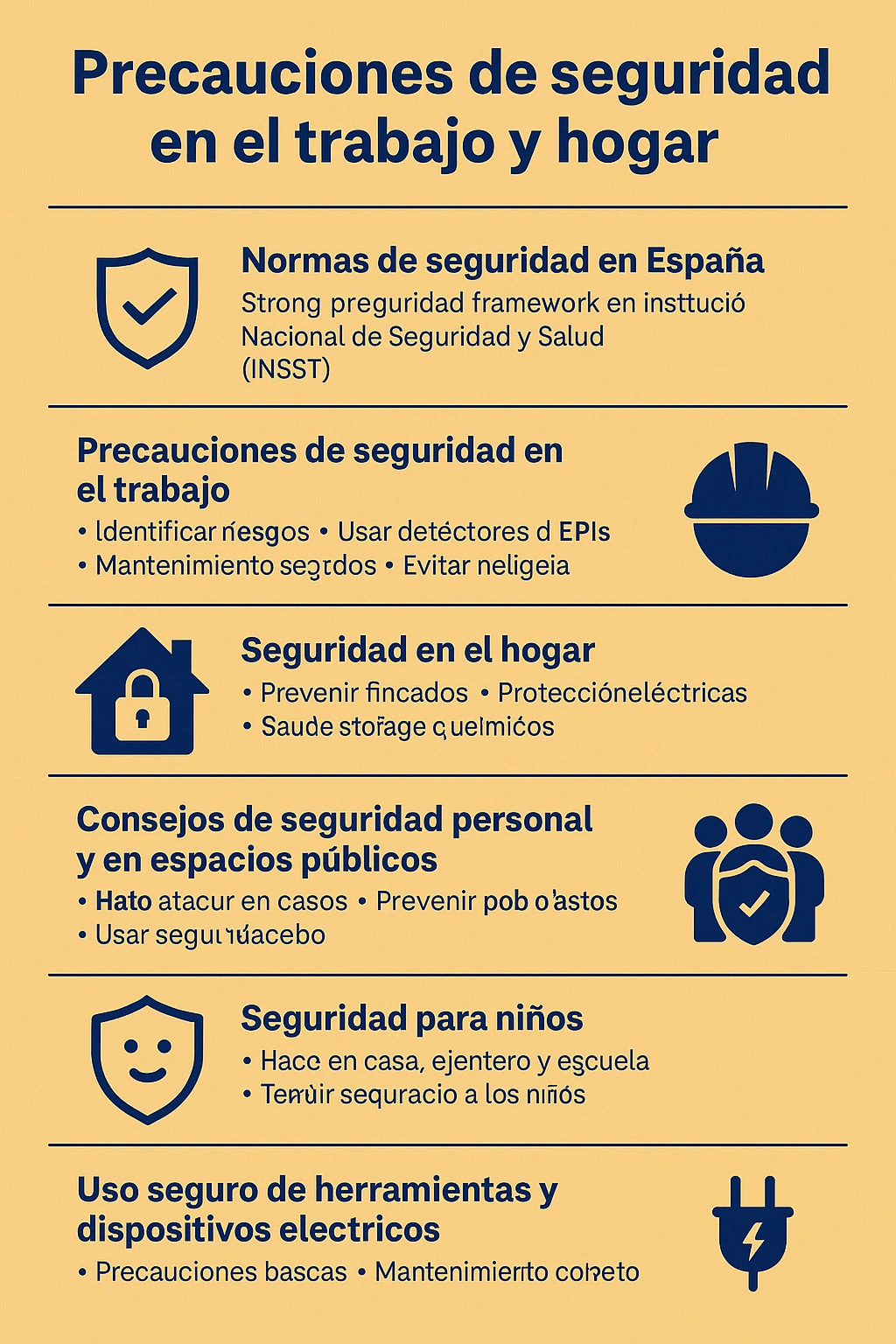 normas de seguridad-precauciones de seguridad