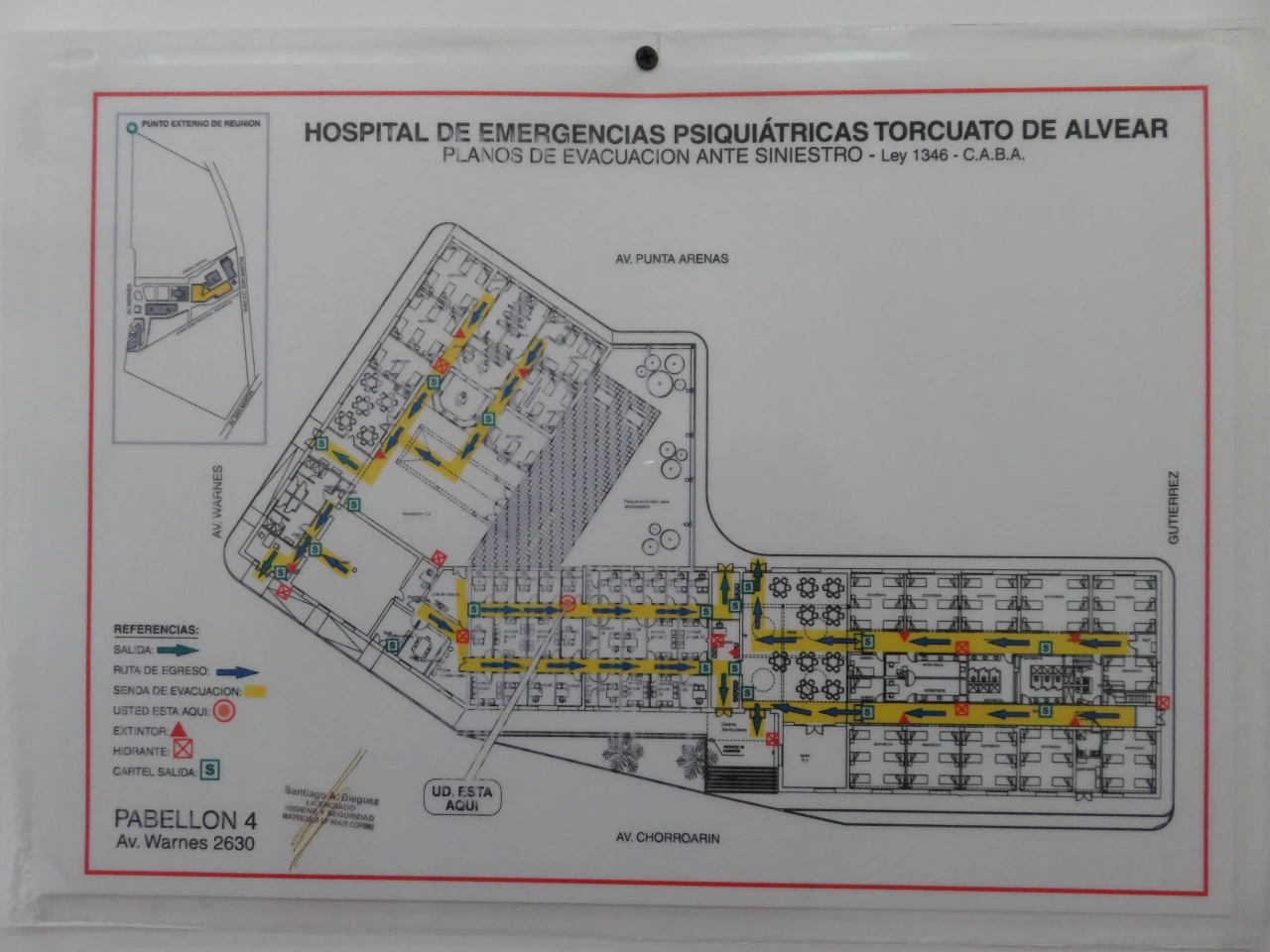 plano de evacuación - 10 normas de Seguridad e Higiene en el trabajo