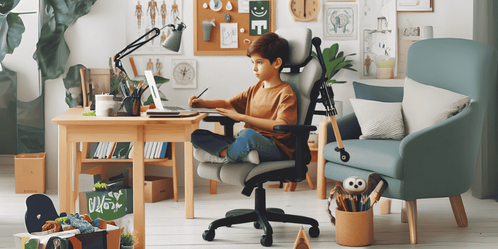 Ergonomía para niños y adolescentes en la era del aprendizaje en línea imagen principal