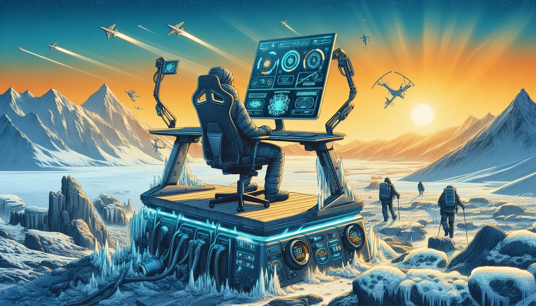 Ergonomía para el trabajo en climas extremos - invierno