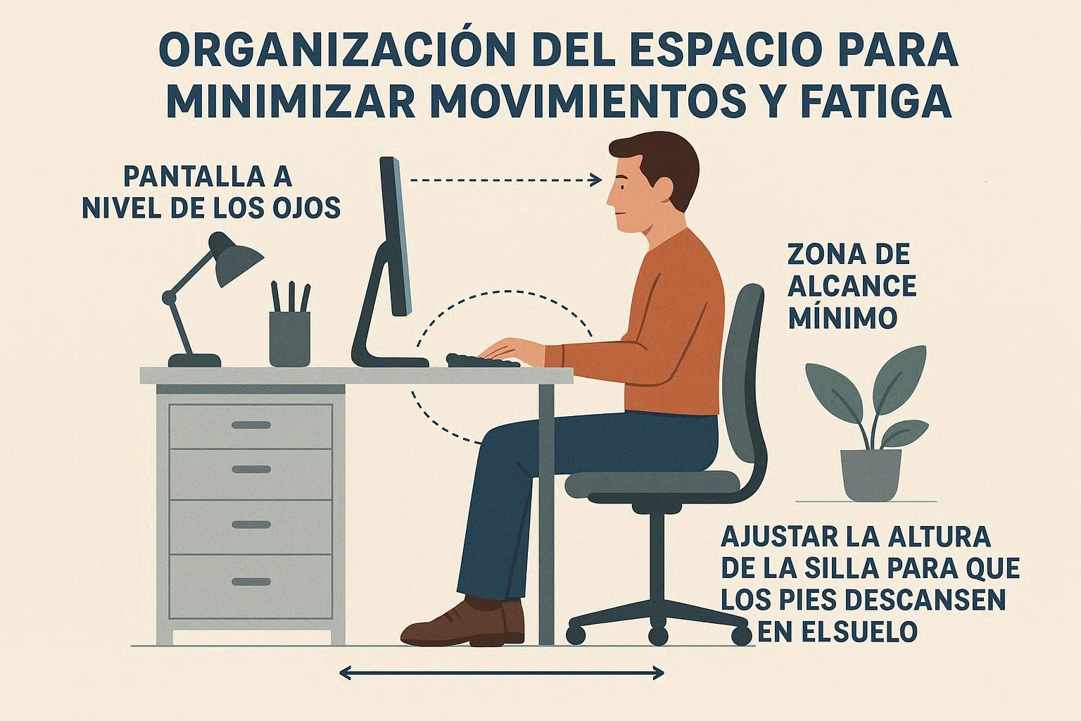 Ergonomía para turnos de noche - organización