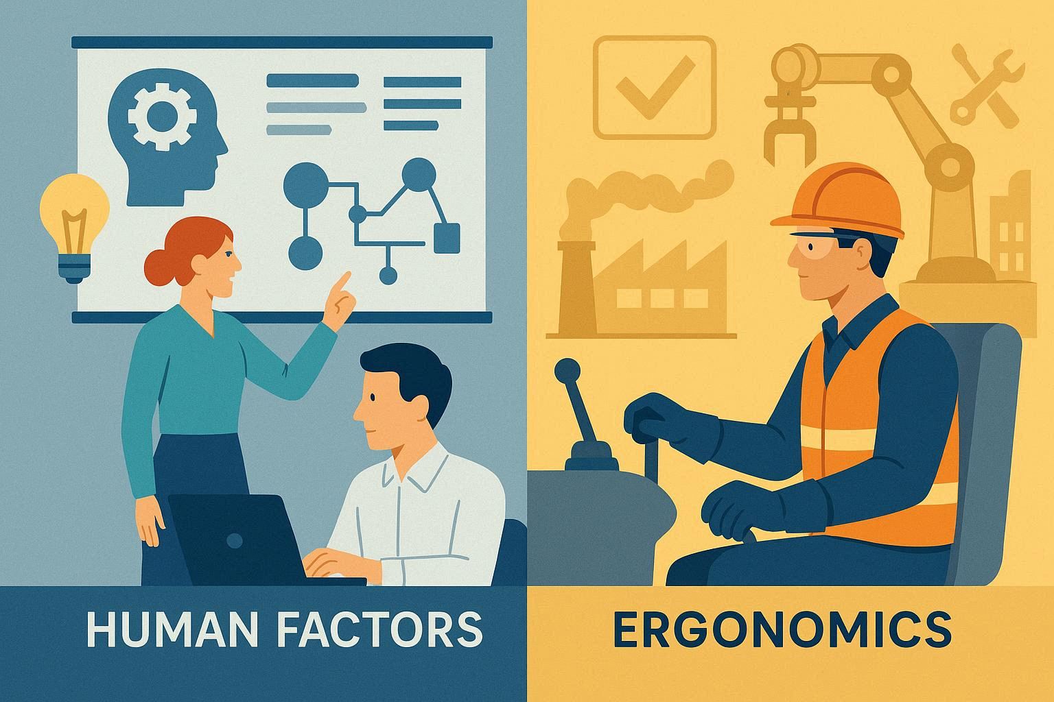 Aplicaciones Prácticas en Factores Humanos vs. Ergonomía de la Actividad