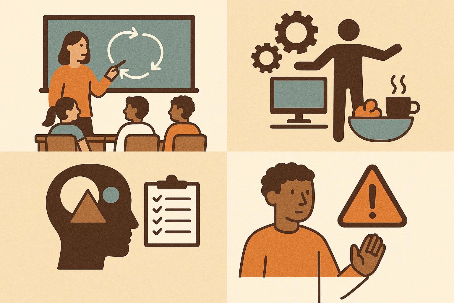 Conceptos Clave en Factores Humanos vs. Ergonomía de la Actividad