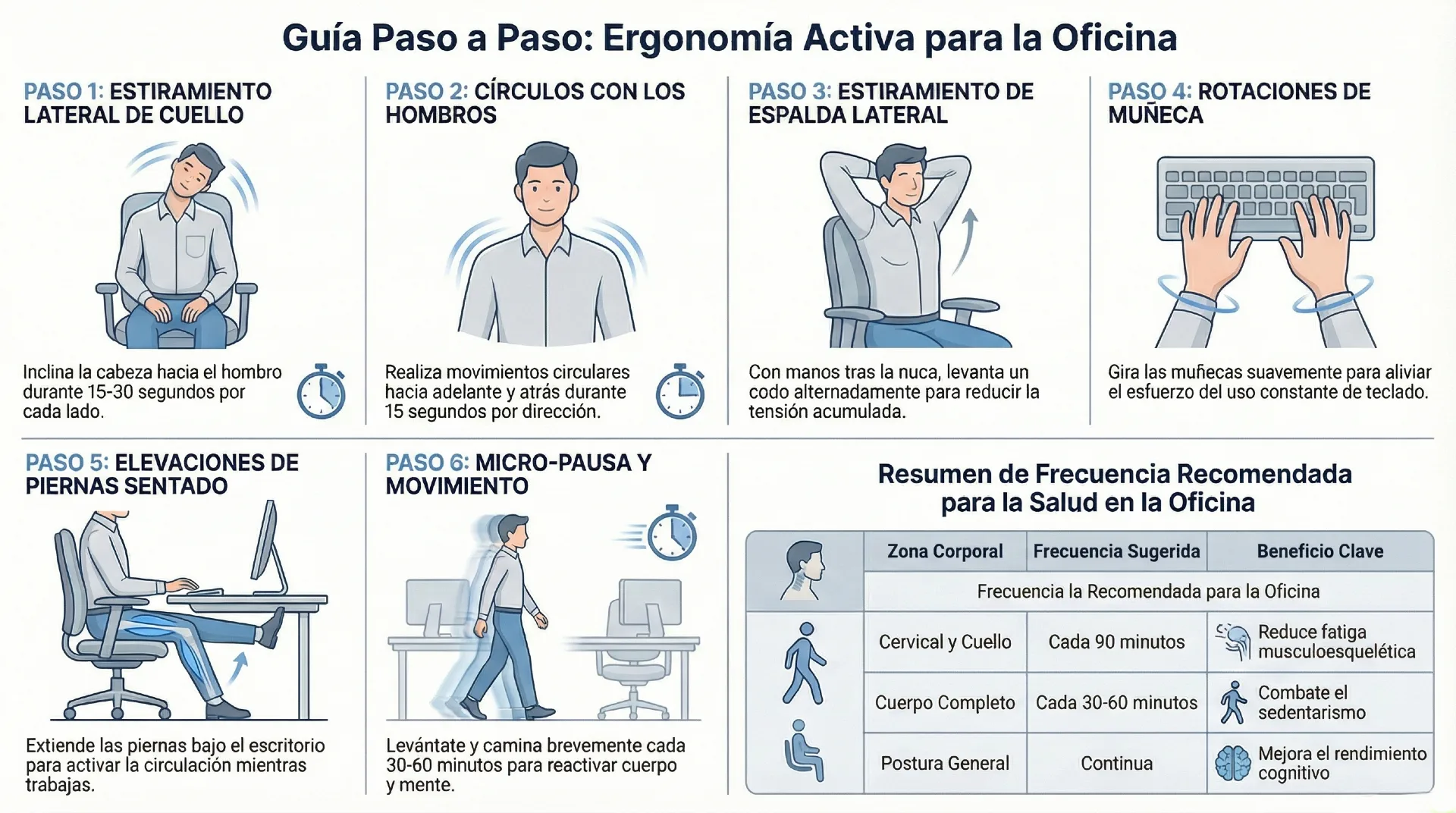 Ergonomía y Ejercicio info
