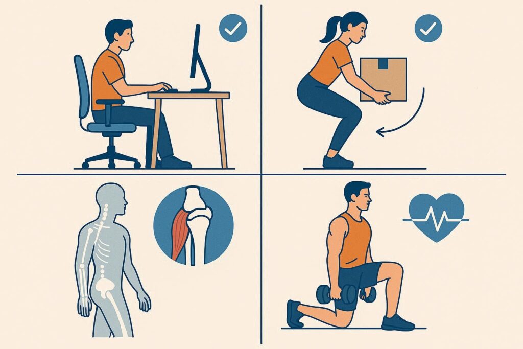 Ergonomía y Ejercicio - imagen principal