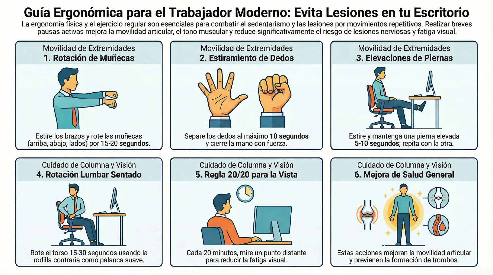 Ergonomía y Ejercicio - mano humana info