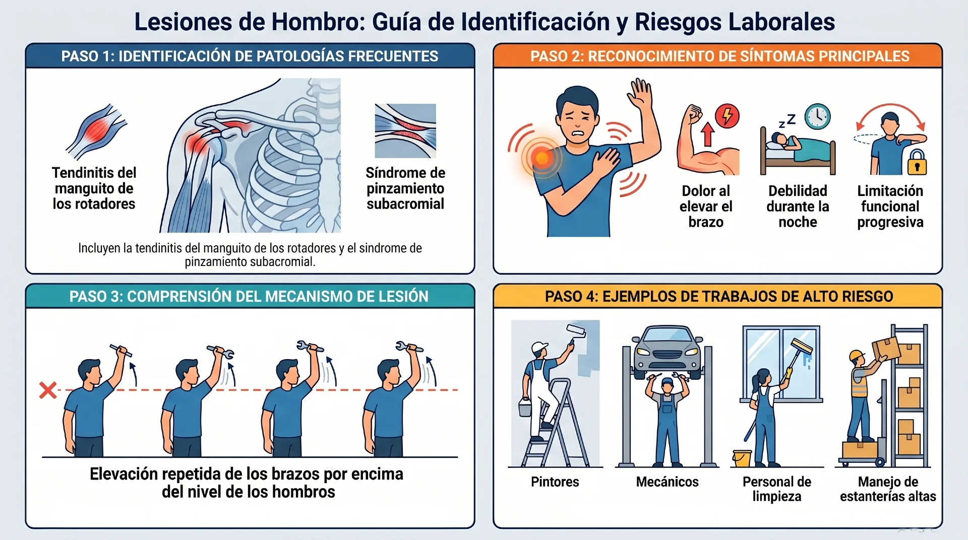 infografías 4 - Prevenir trastornos musculoesqueléticos
