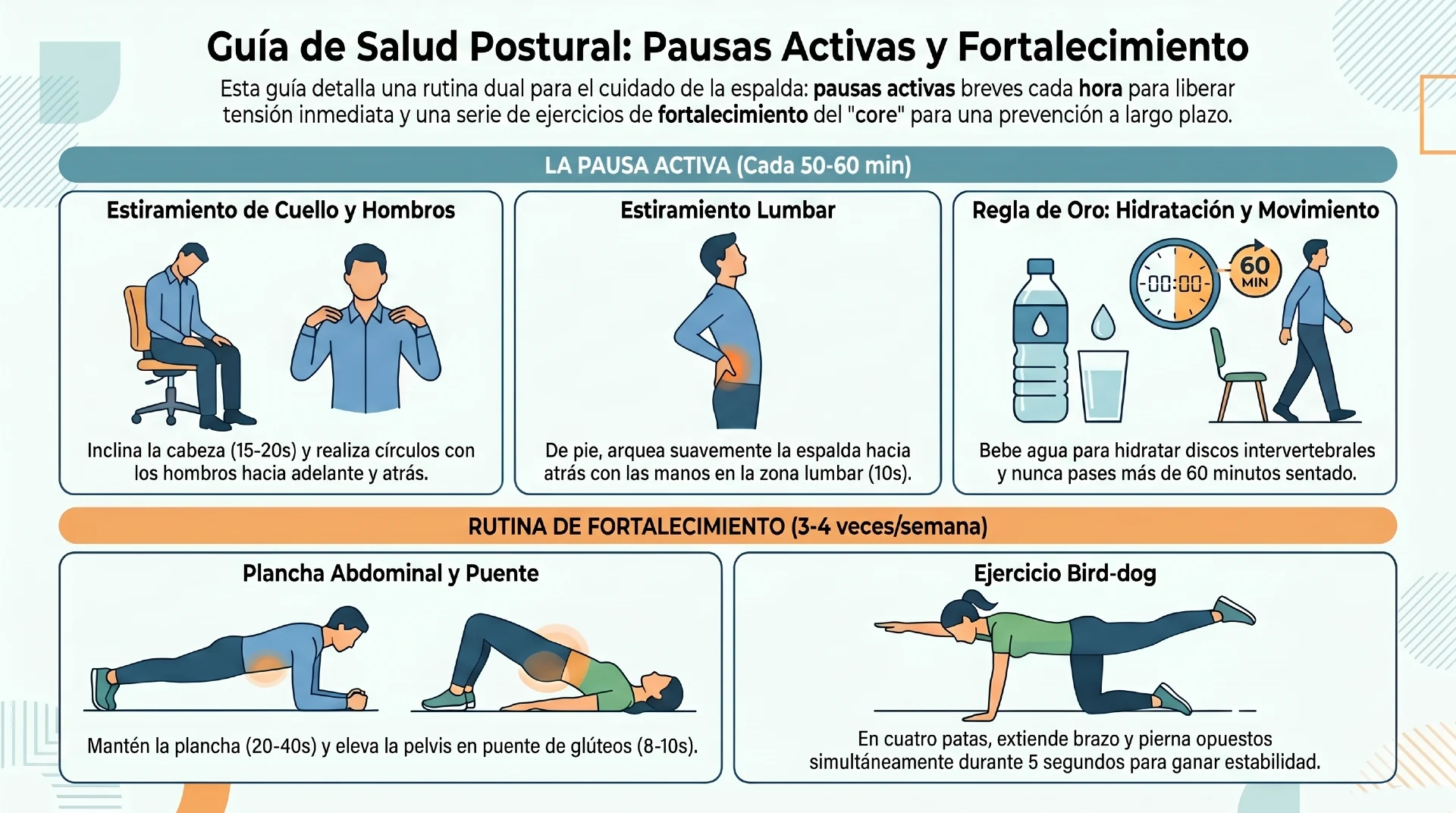 infografías 8 - Prevenir trastornos musculoesqueléticos