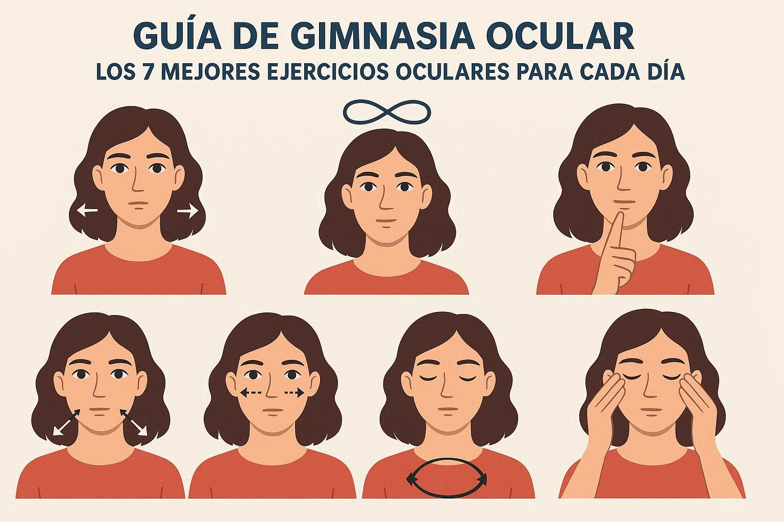 Los 7 mejores ejercicios oculares para cada día - imagen principal
