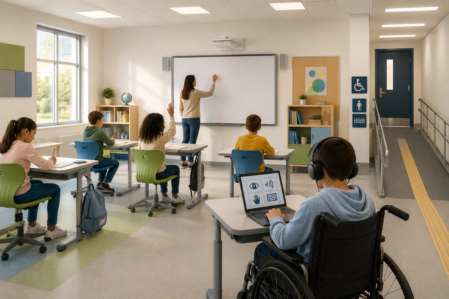 Centros educativos - ergonomía inclusiva