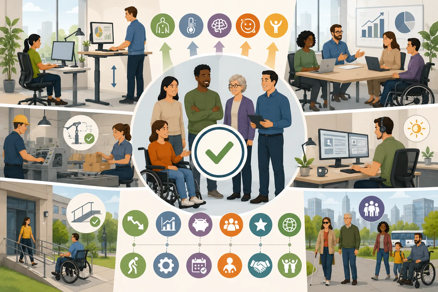 Beneficios de la ergonomía inclusiva