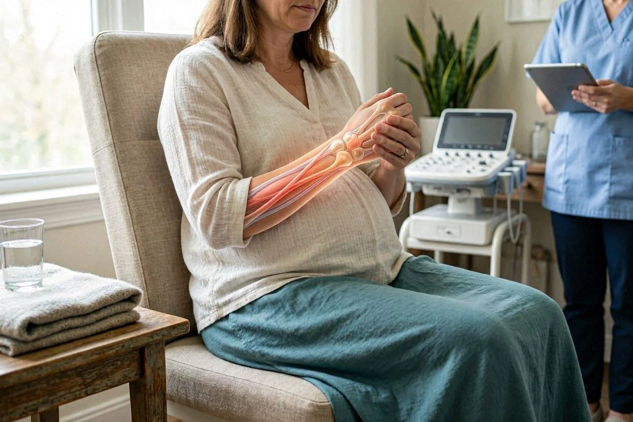 sindrome del tunel carpiano en el embarazo - imagen