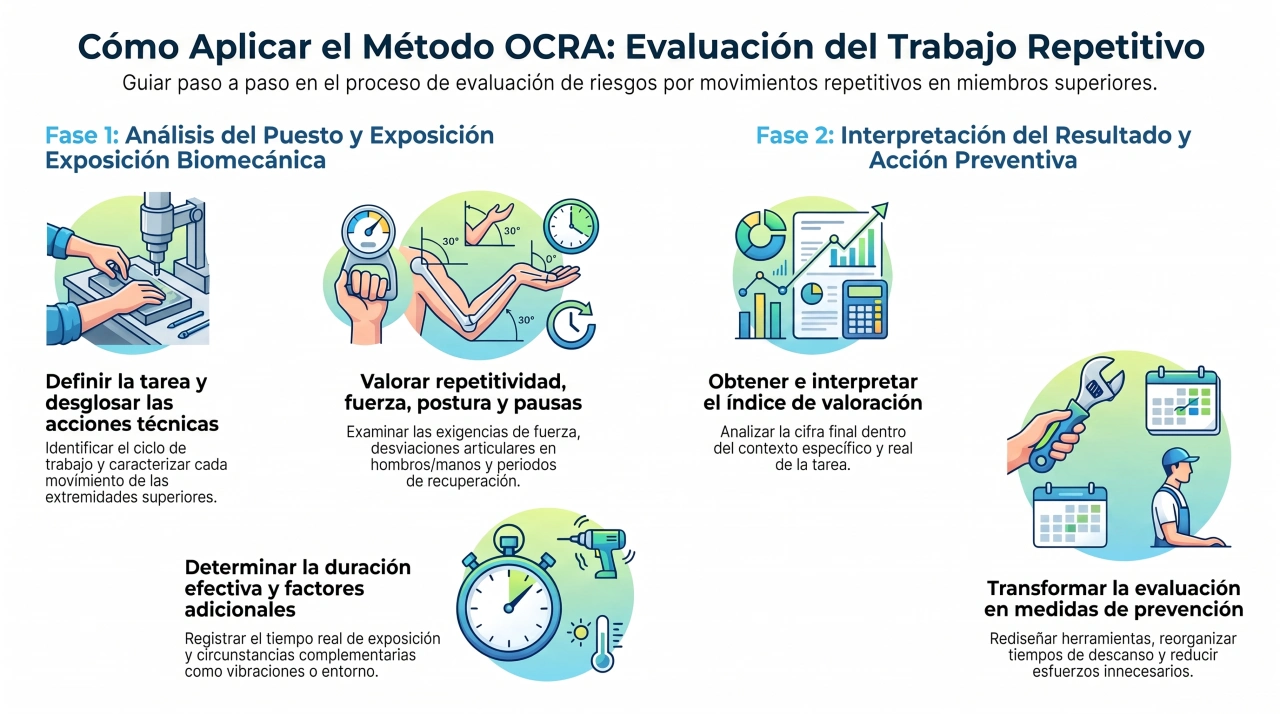 Cómo funciona el método OCRA