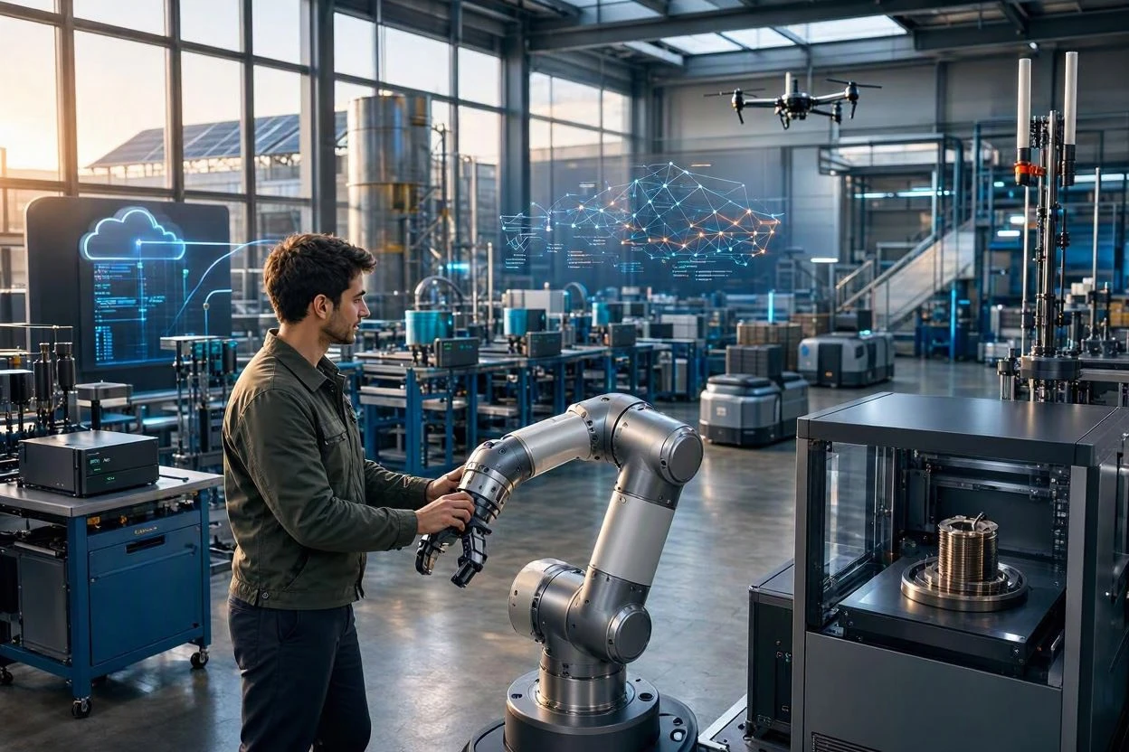 Características Principales y Tecnologías Habilitadoras - Industria 5.0