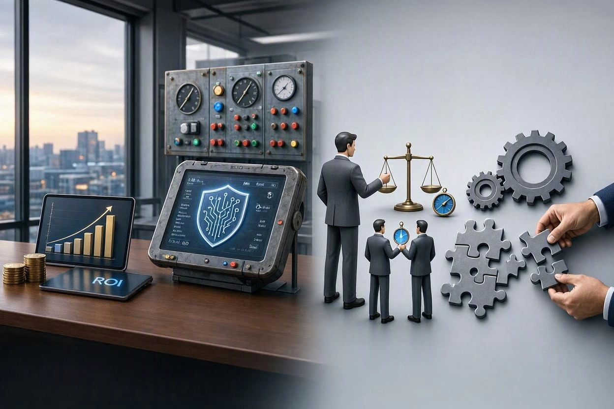 Aspectos críticos: ROI, Ciberseguridad OT, Ética y Change Management - Industria 5.0
